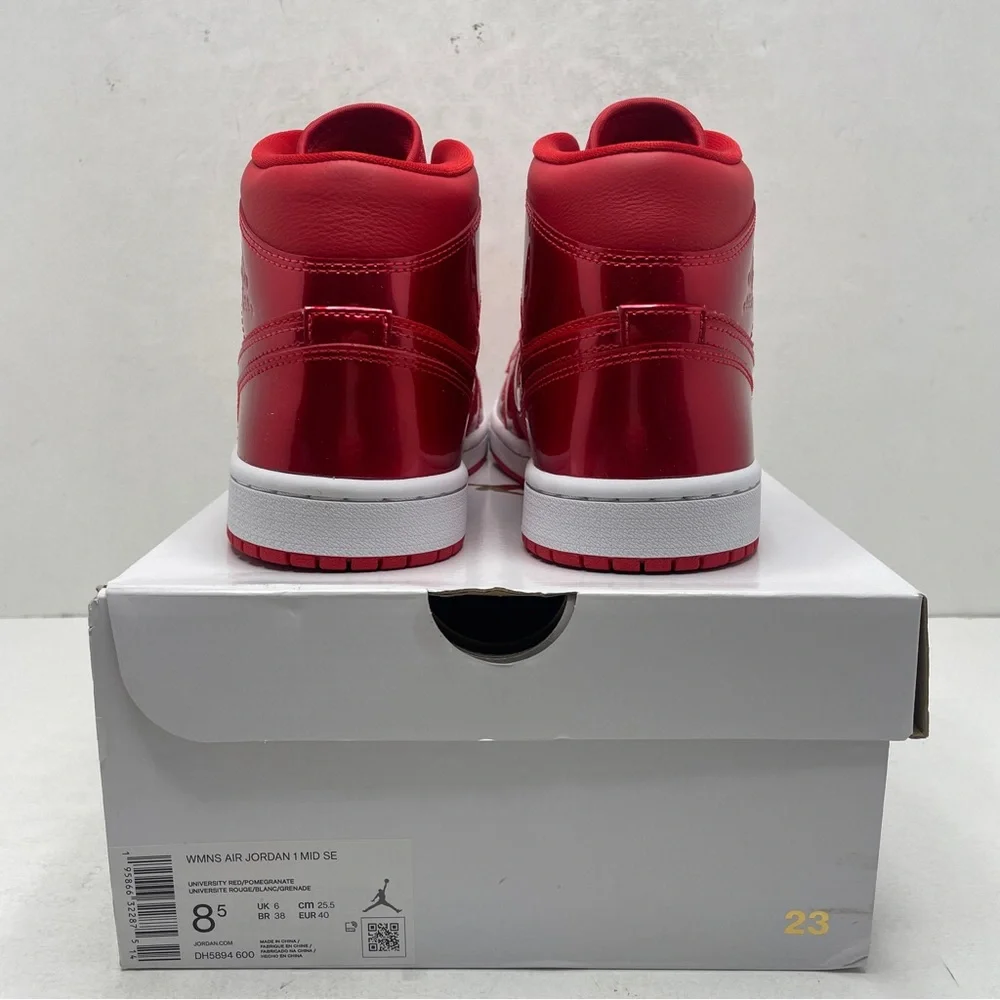 Nike Air Jordan 1 Retro Mid SE WMNS “Pomegranate” 2022 - Picture 4 of 4